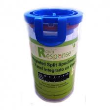 VASO INTEGRADO PARA DETECCION DE 5 DROGAS CON TERMOMETRO Y LLAVE DE SEGURIDAD RRS-D5.1-1G29